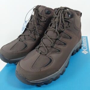 Columbia Men's Buxton Peak Mid II Hiking Shoe Brown size 8